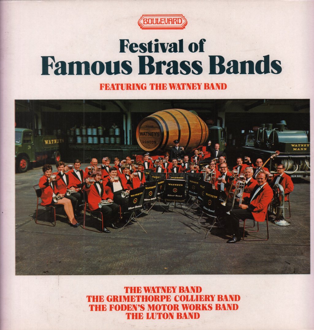 Various Artists - Festival Of Famous Brass Bands featuring the watney band - Lp