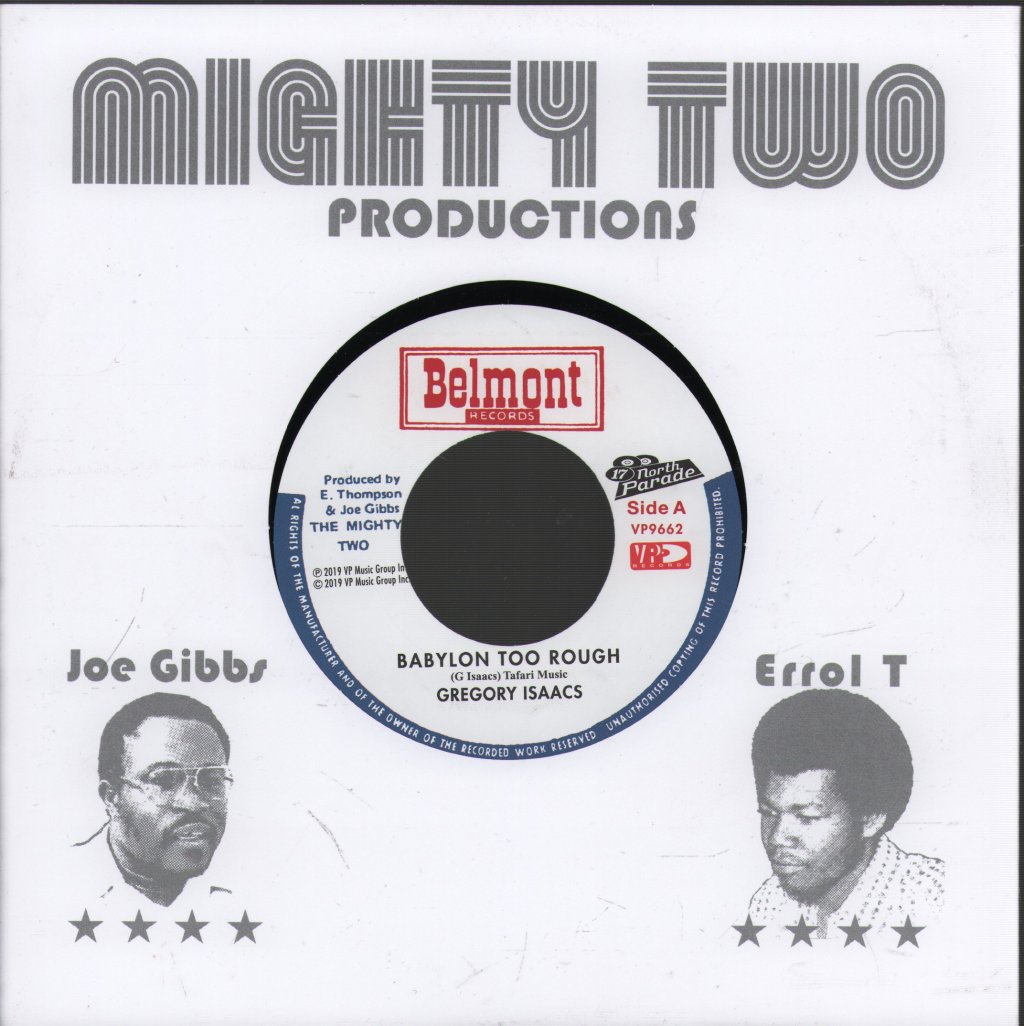 Gregory Isaacs - Babylon Too Rough - 7 Inch