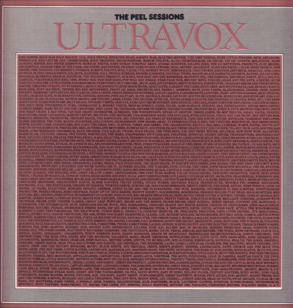 Ultravox - Peel Sessions - 12 Inch