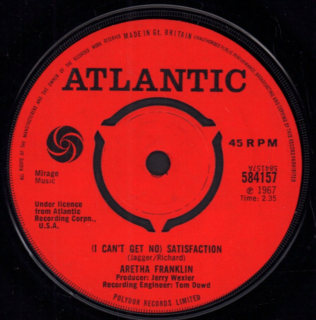 Aretha Franklin - Satisfaction - 7 Inch