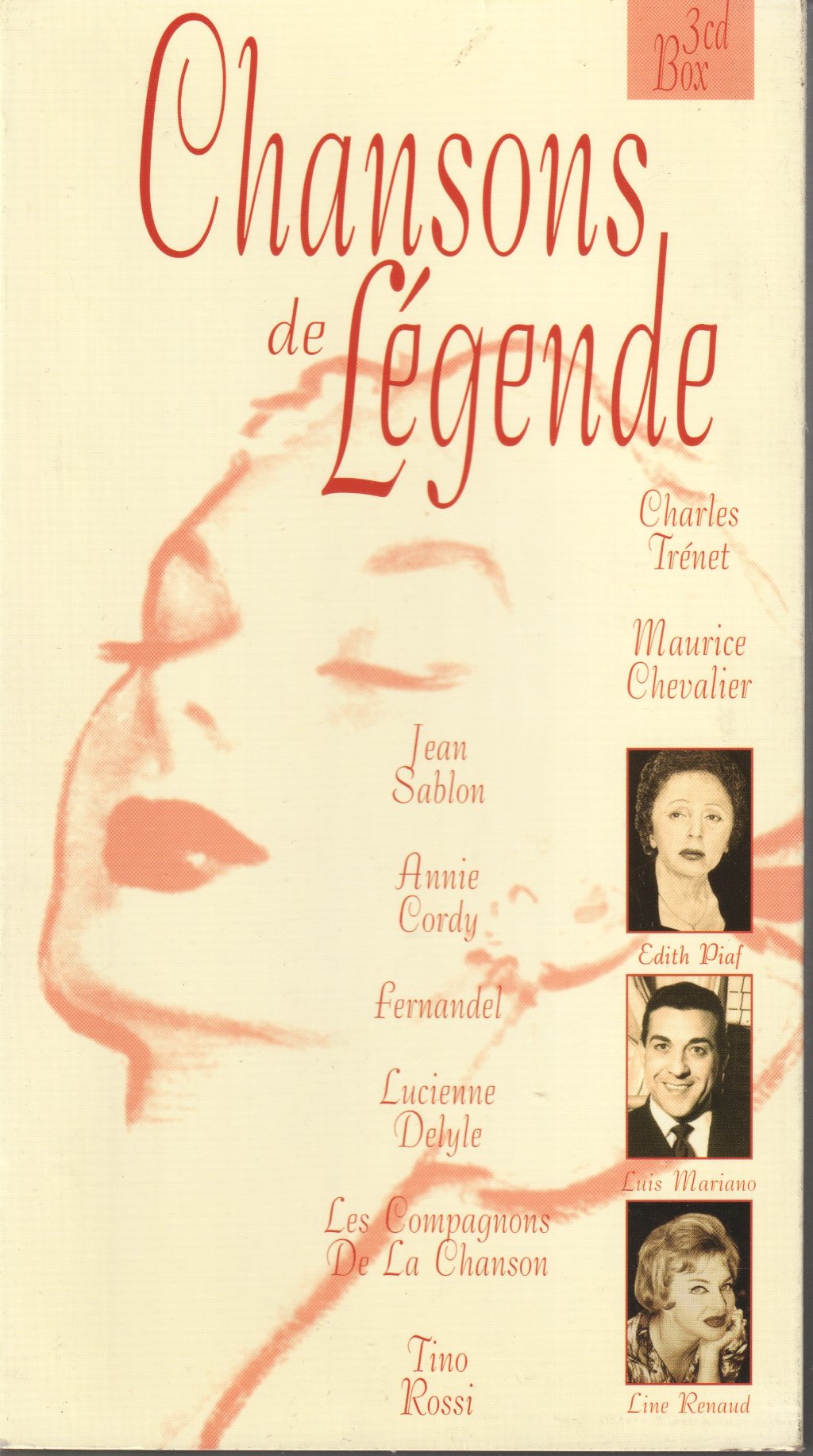 Various Artists - Chansons De Legende - Triple Cd