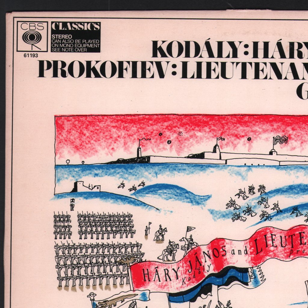 George Szell / Cleveland Orchestra - Kodaly - Háry János Suite / Prokofiev - Lieutenant Kijé Suite - Lp