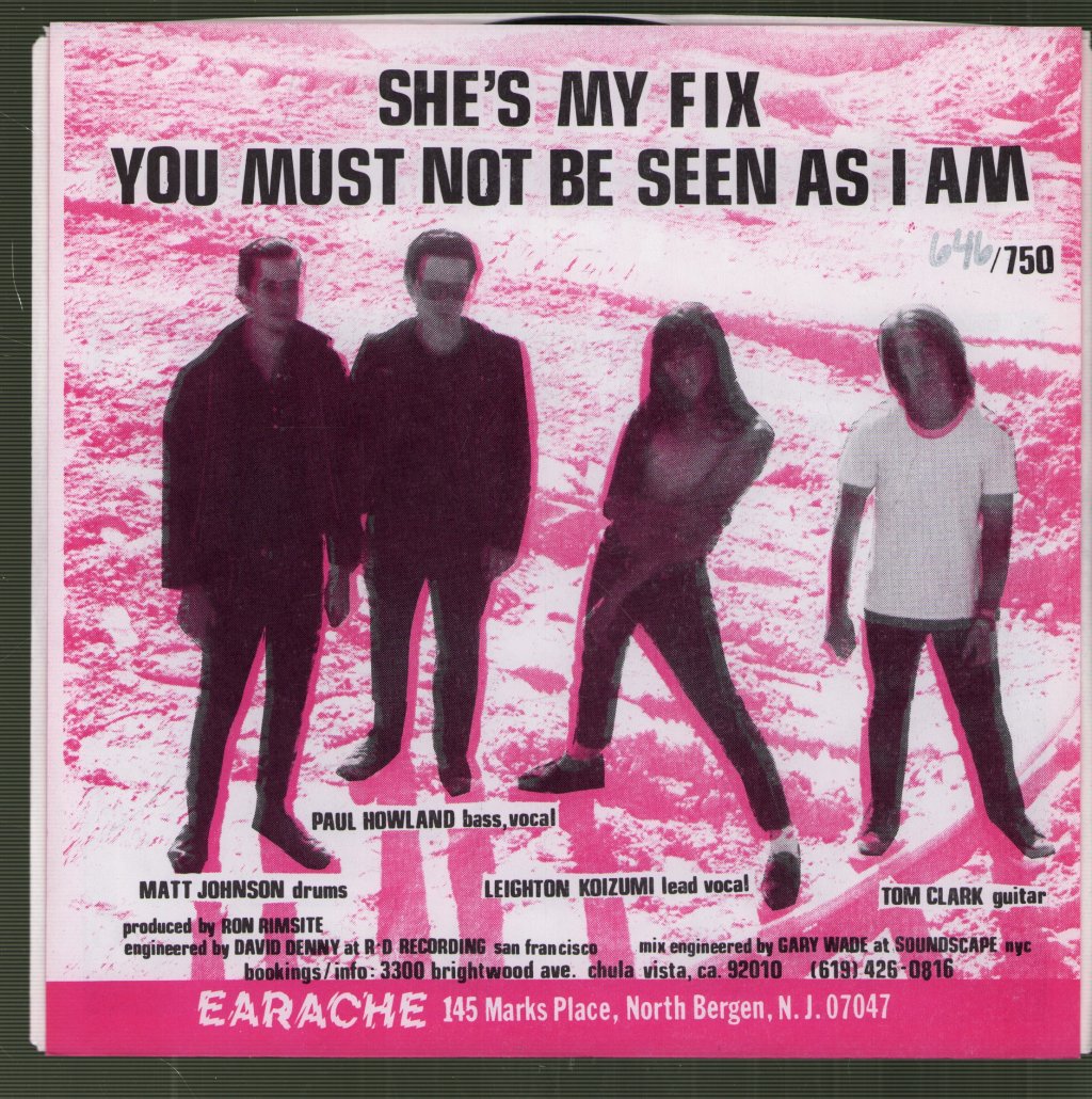 Morlocks - She's My Fix - 7 Inch