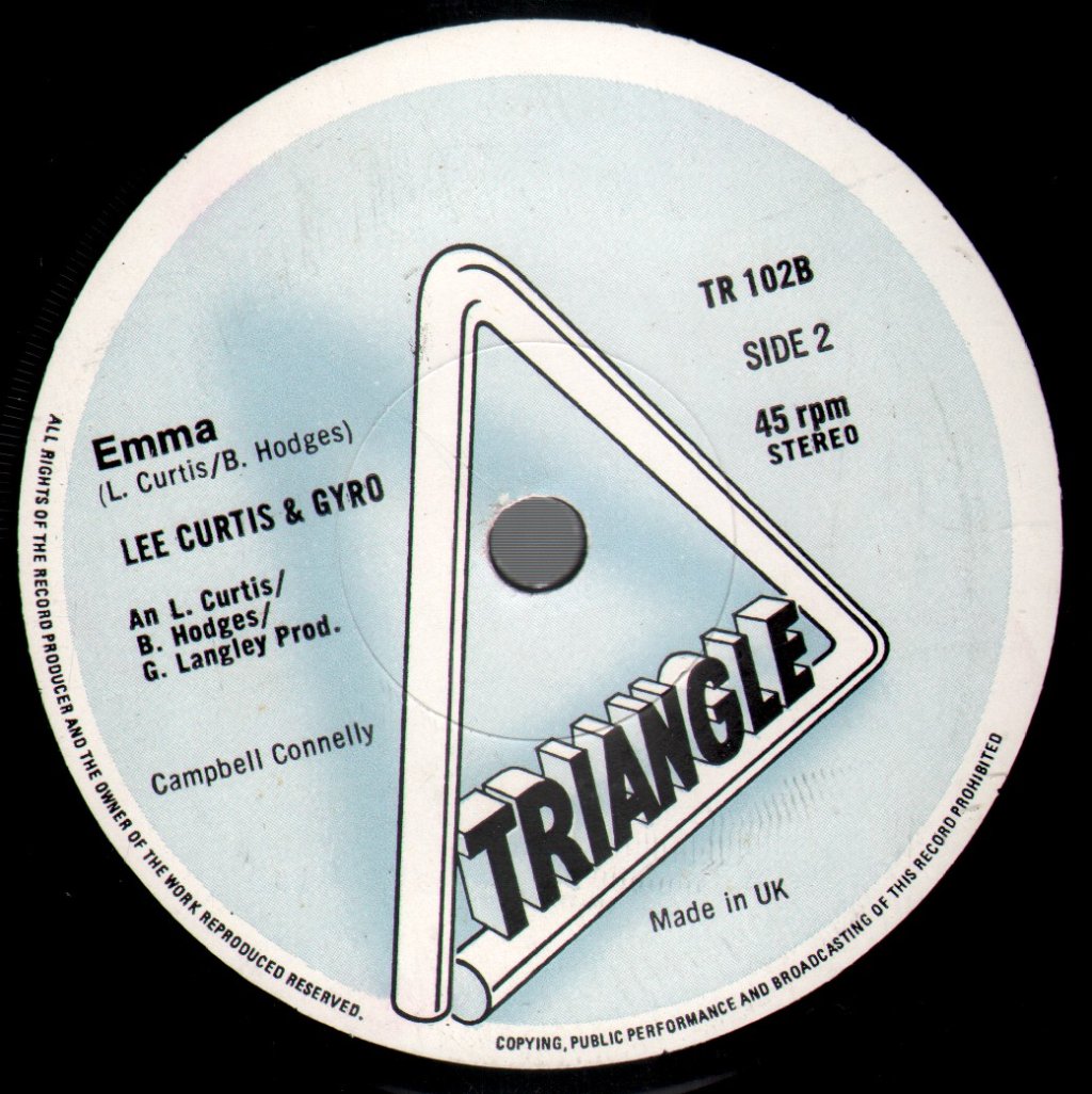 Lee Curtis And Gyro - Goodbye - 7 Inch