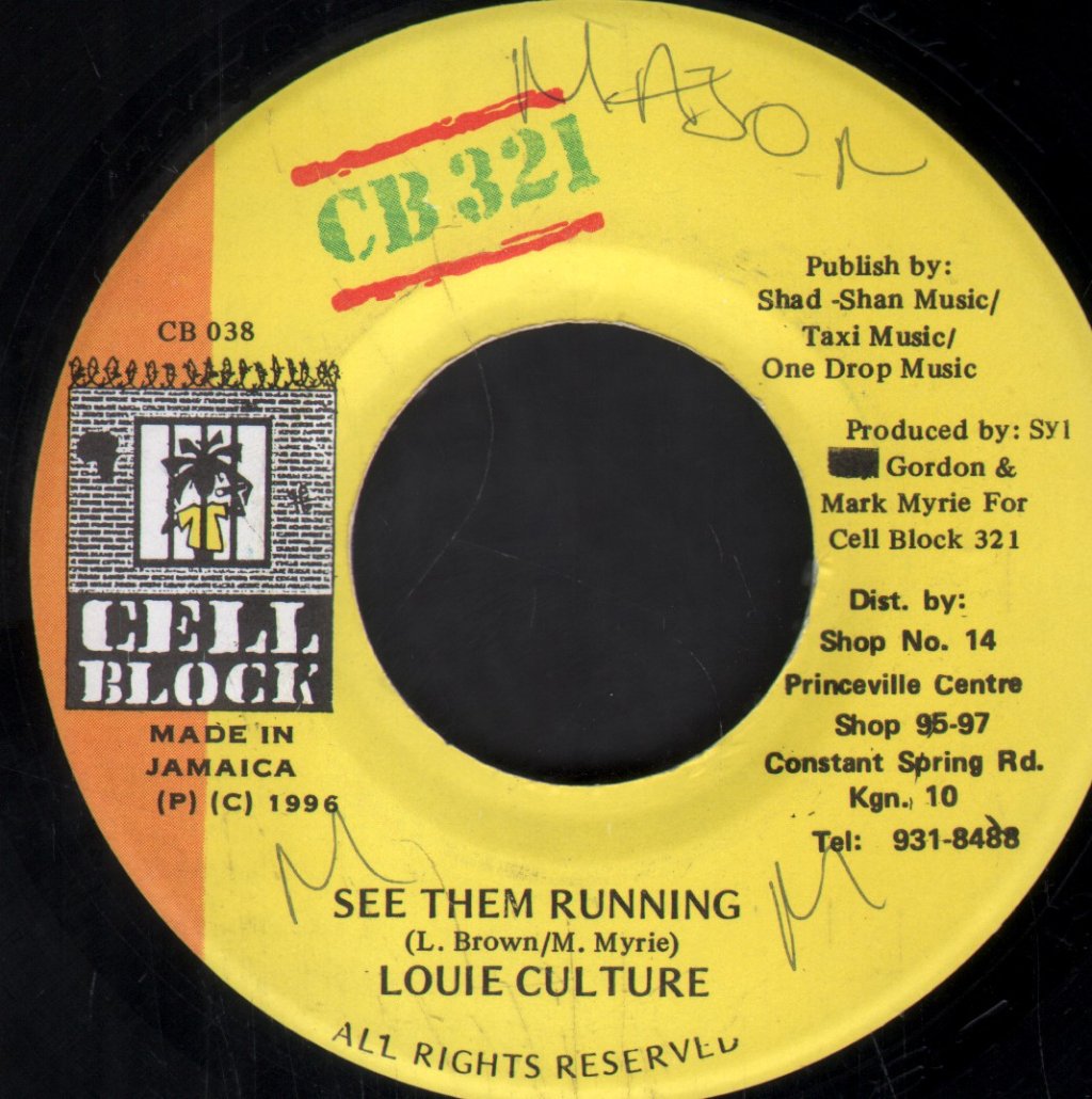 Louie Culture - See Them Running - 7 Inch