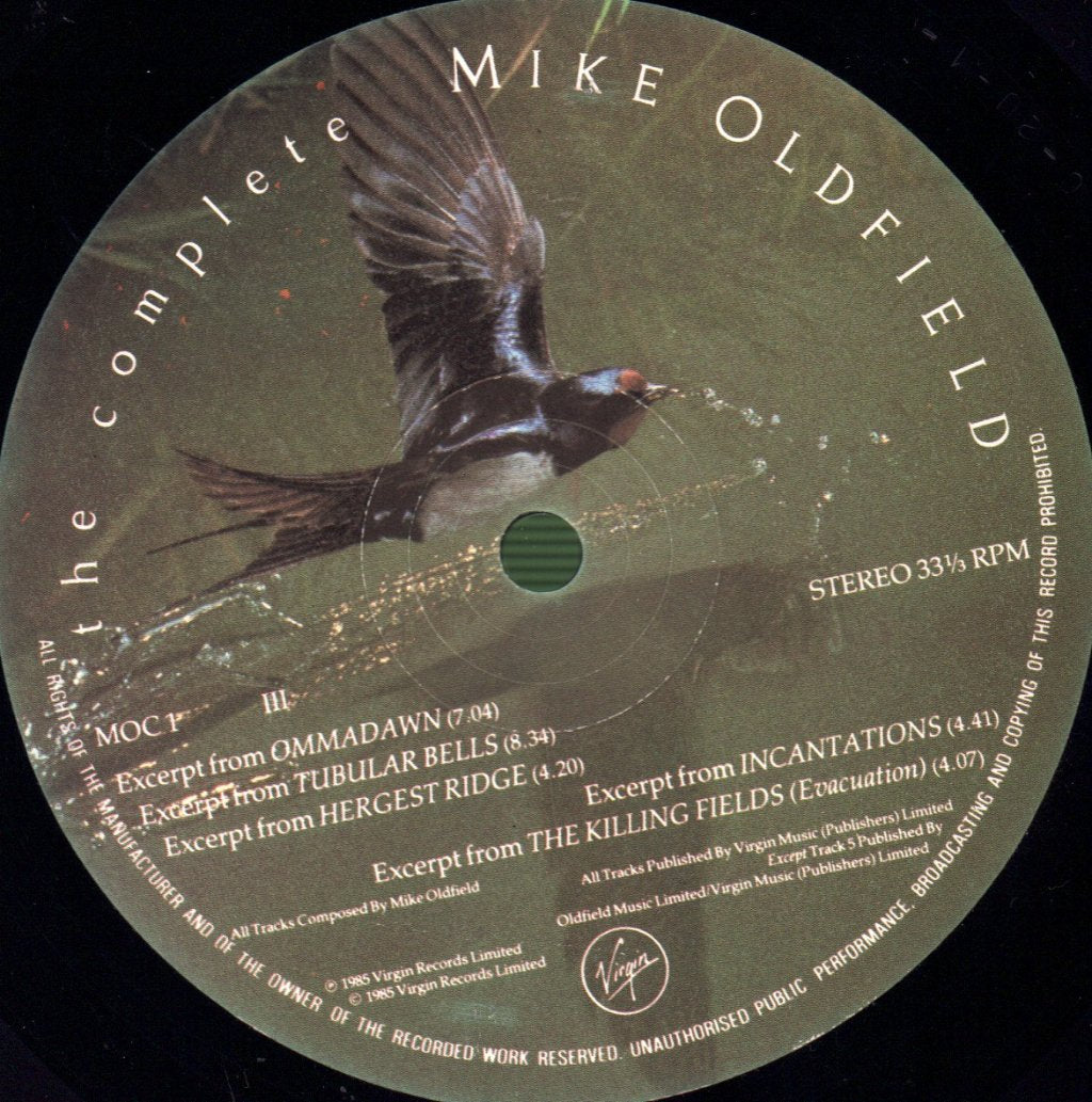 Mike Oldfield - Complete - Double Lp