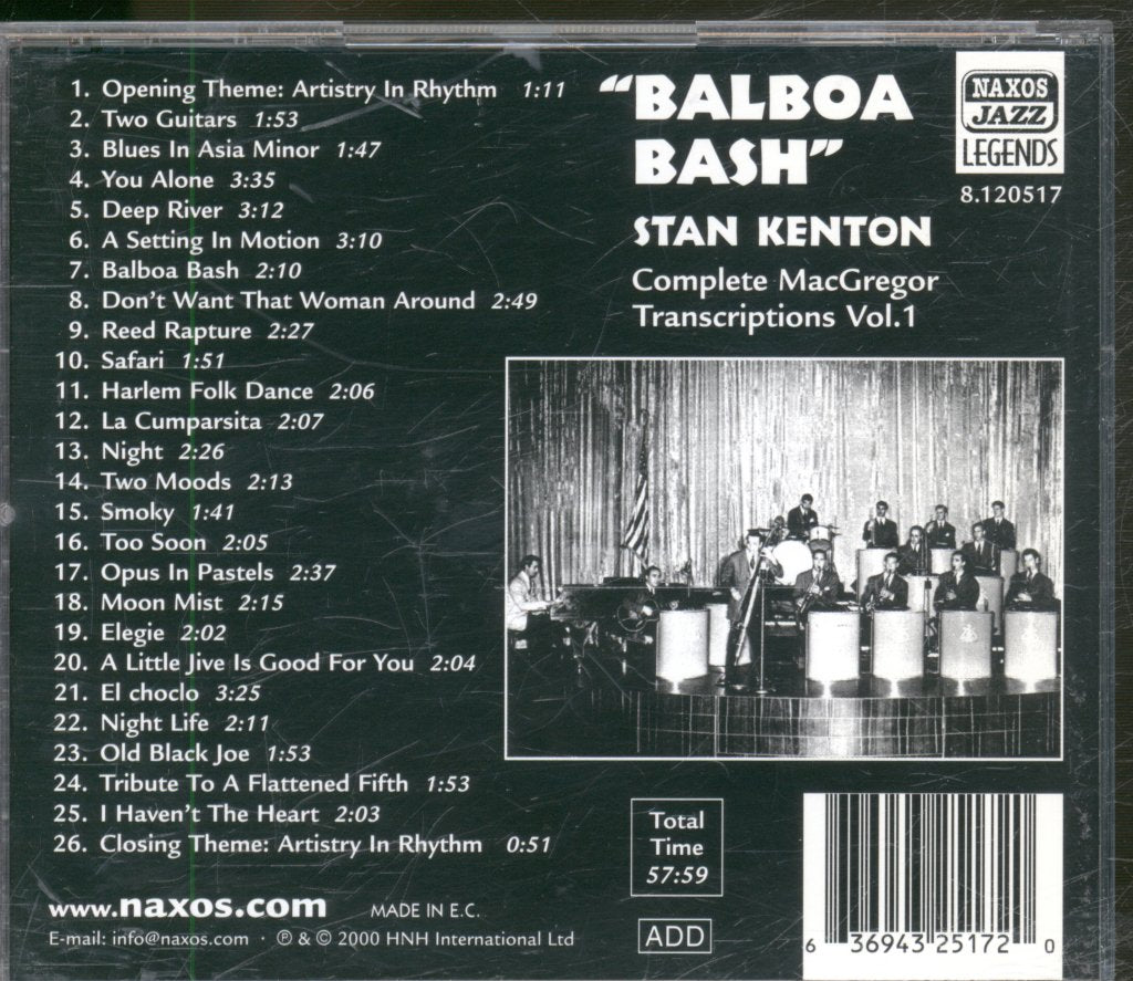 Stan Kenton - Balboa Bash - 1941 - Cd