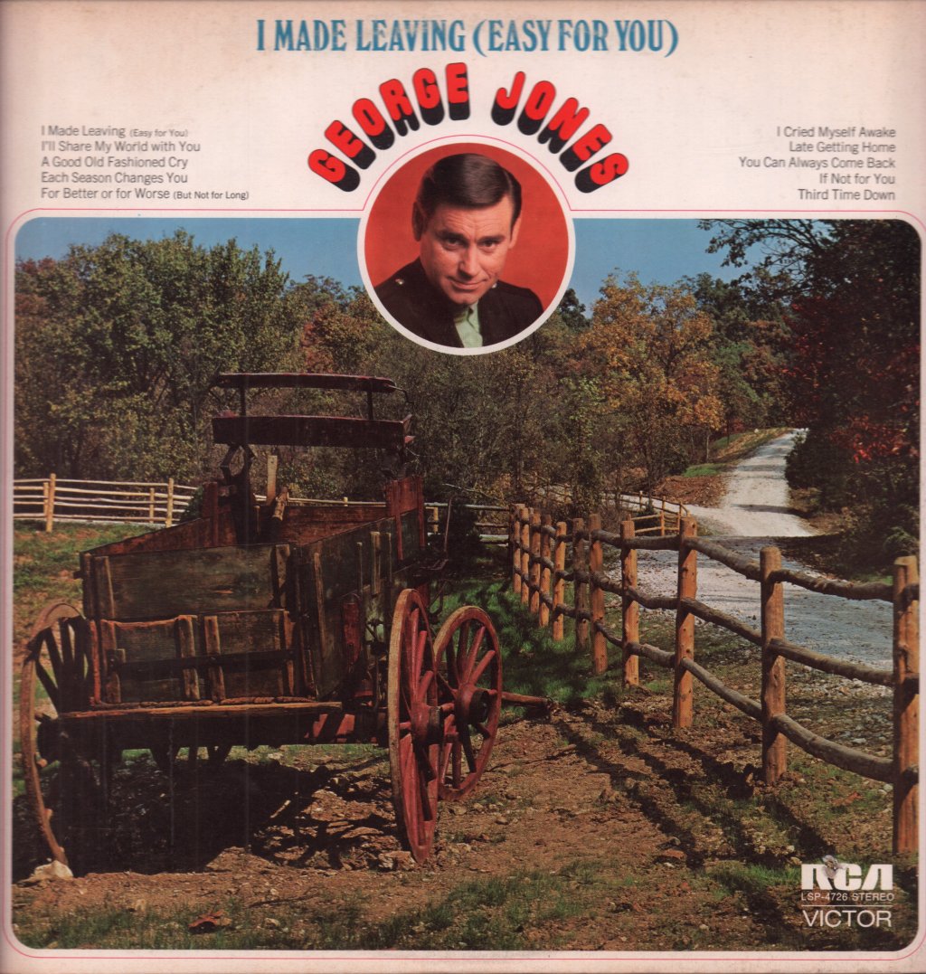 George Jones - I Made Leaving Easy For You - Lp