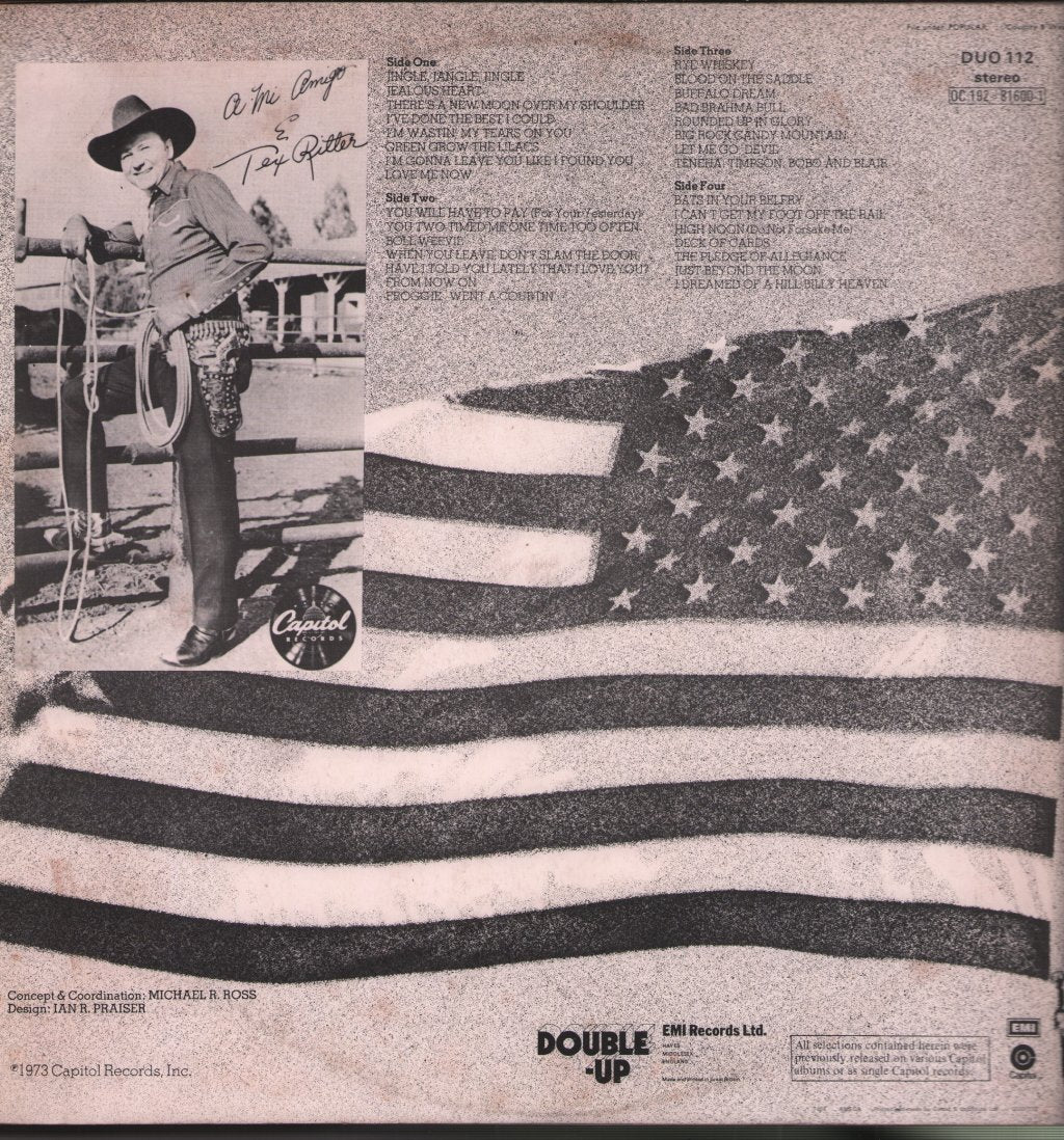 Tex Ritter - An American Legend - Double Lp