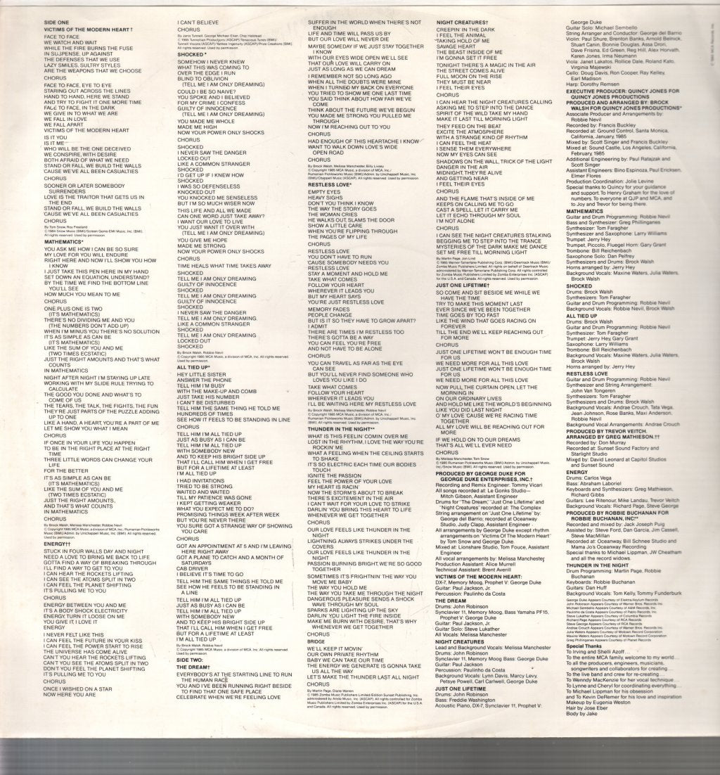 Melissa Manchester - Mathematics - Lp
