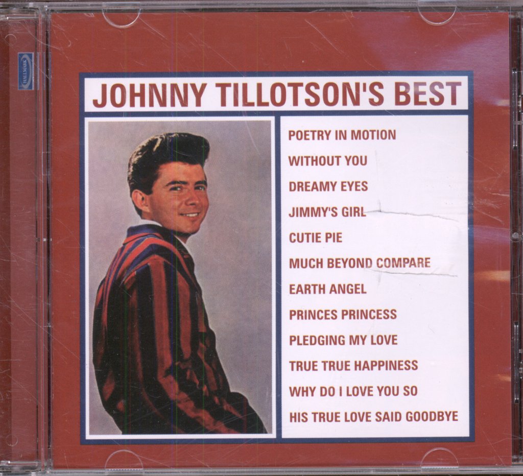 Johnny Tillotson - Johnny Tillotson's Best - Cd