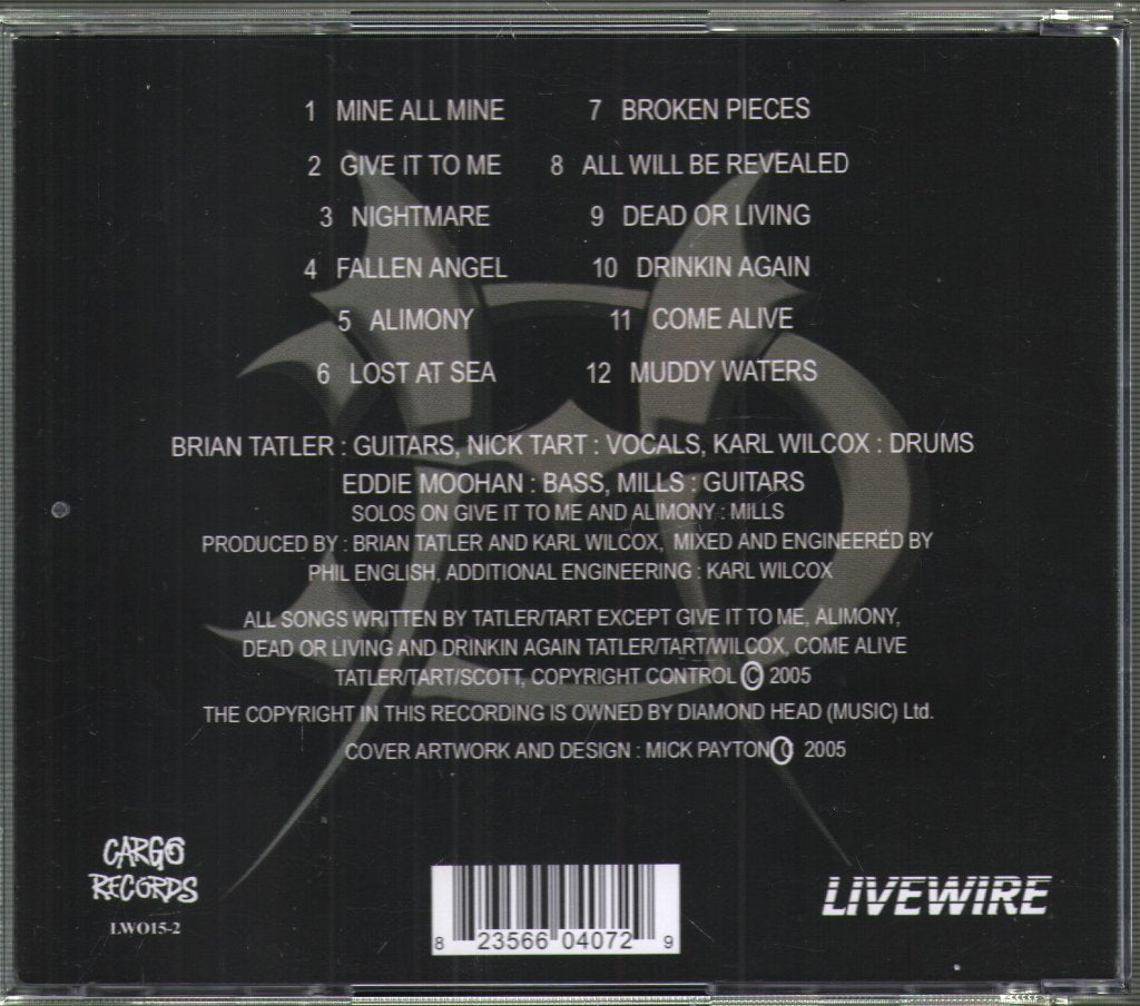 Diamond Head (Nwobhm Group) - All Will Be Revealed - Cd