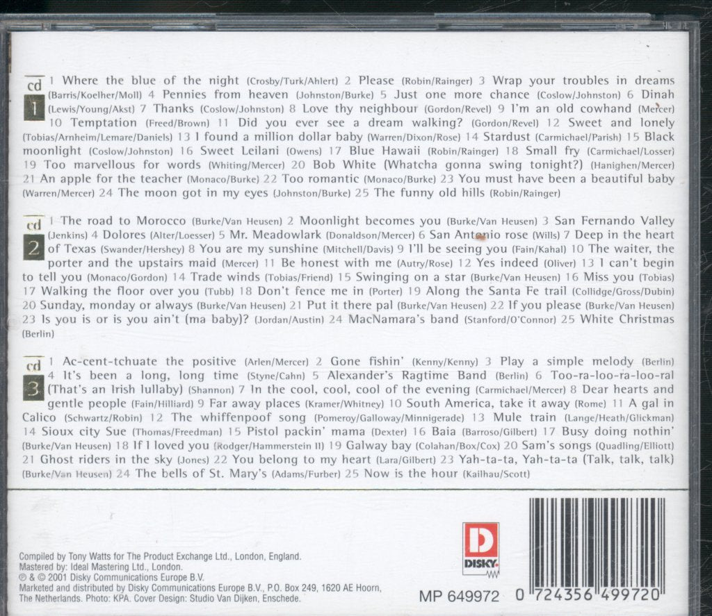 Bing Crosby - Golden Greats - Triple Cd