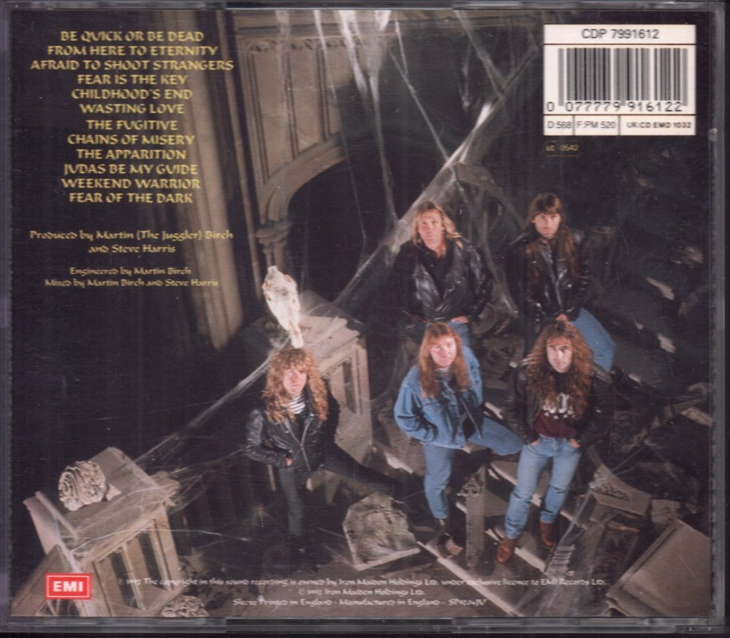 Iron Maiden - Fear Of The Dark - Cd