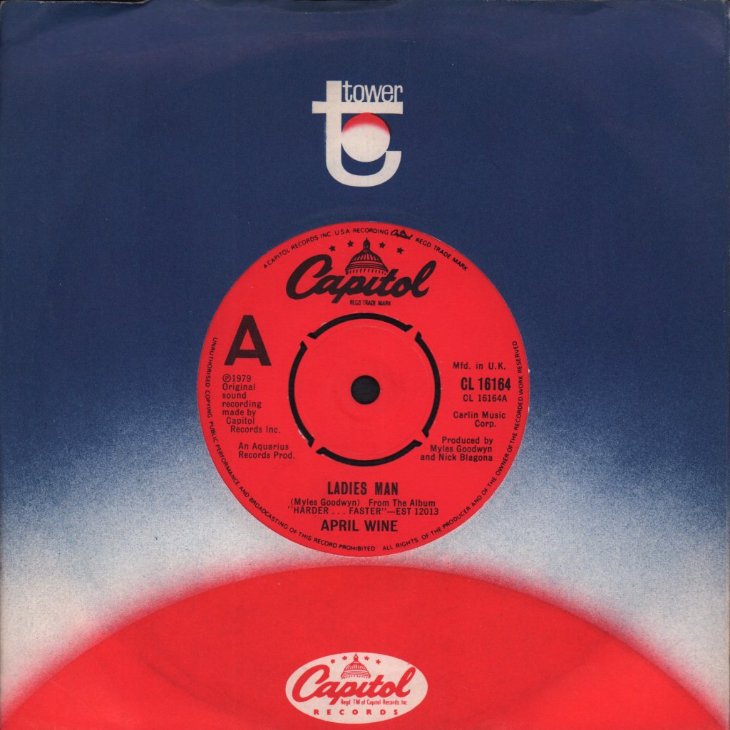 April Wine - Ladies Man - 7 Inch