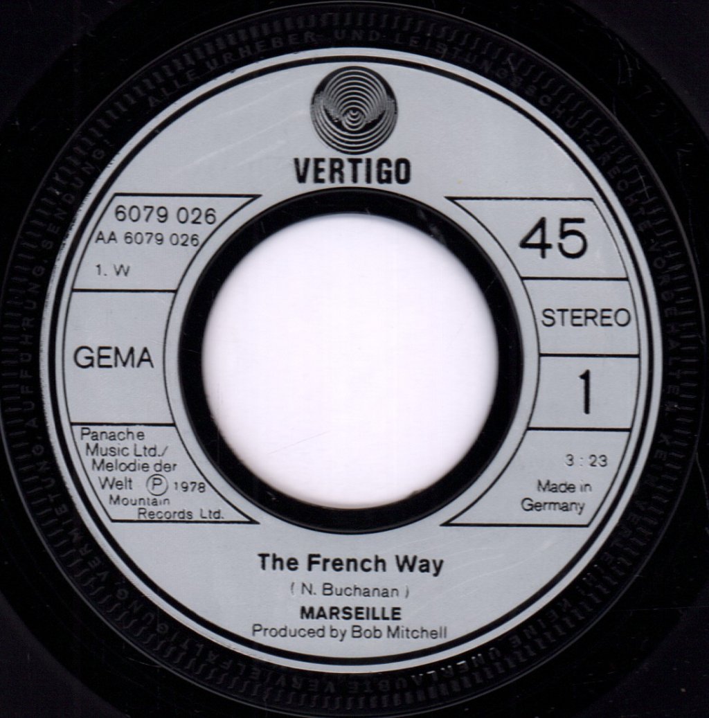 Marseille - French Way - 7 Inch