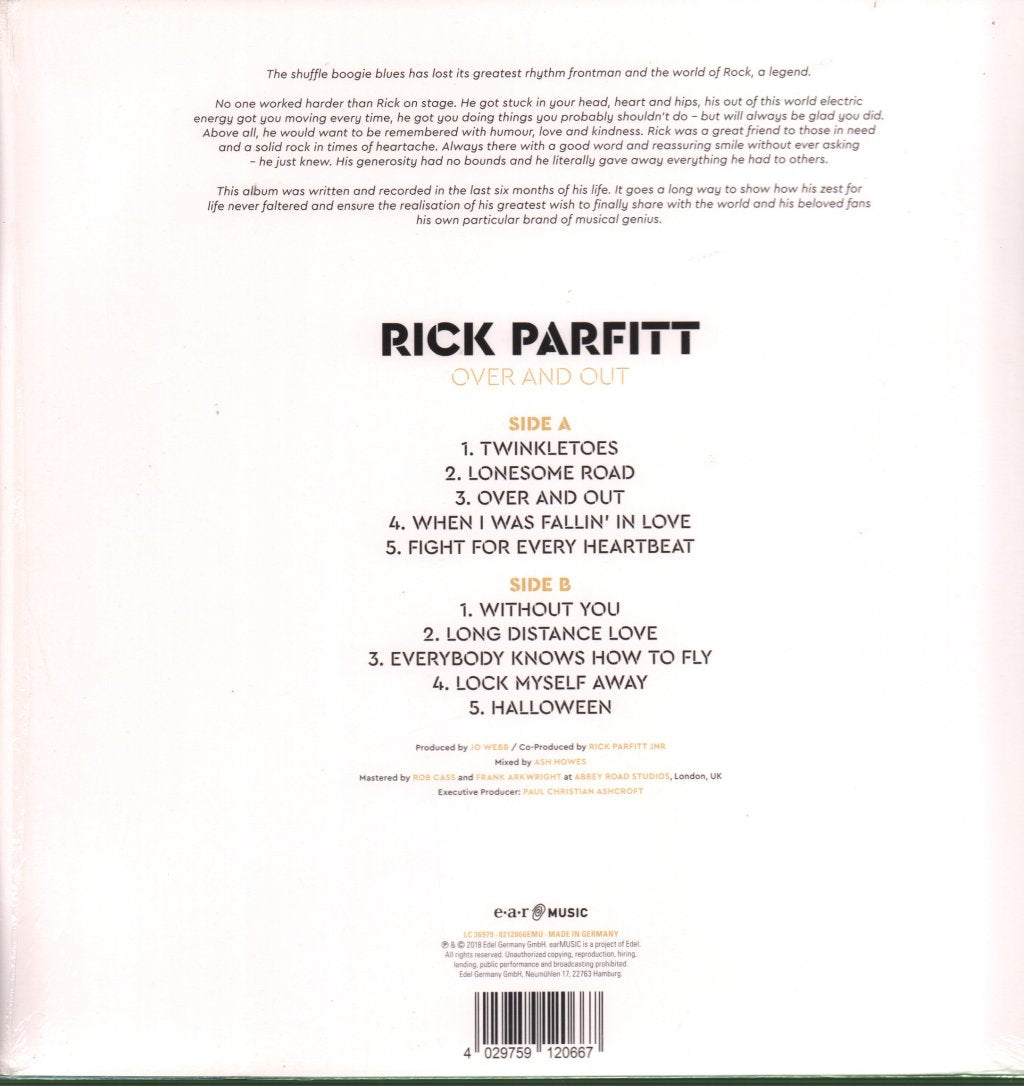 Rick Parfitt - Over And Out - Lp