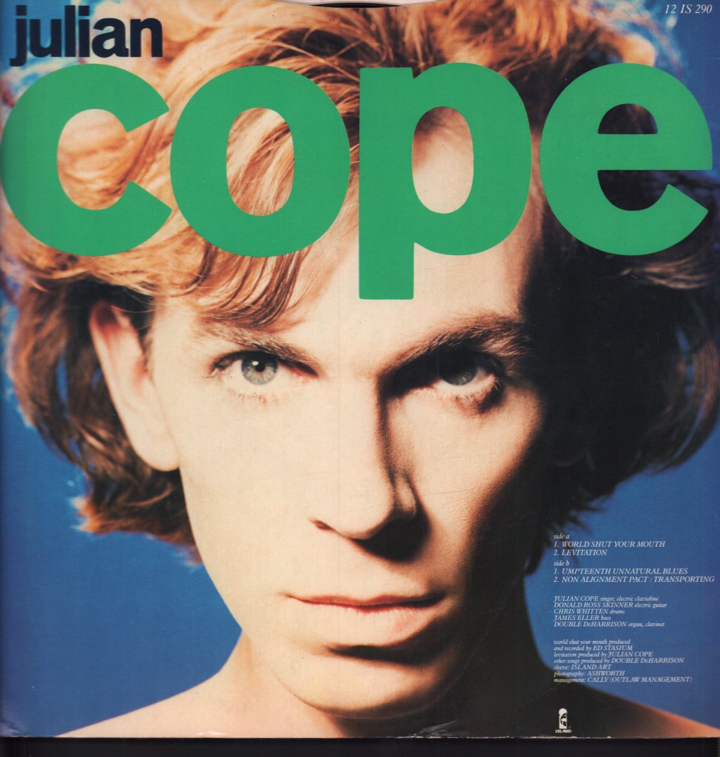 Julian Cope - World Shut Your Mouth - 12 Inch