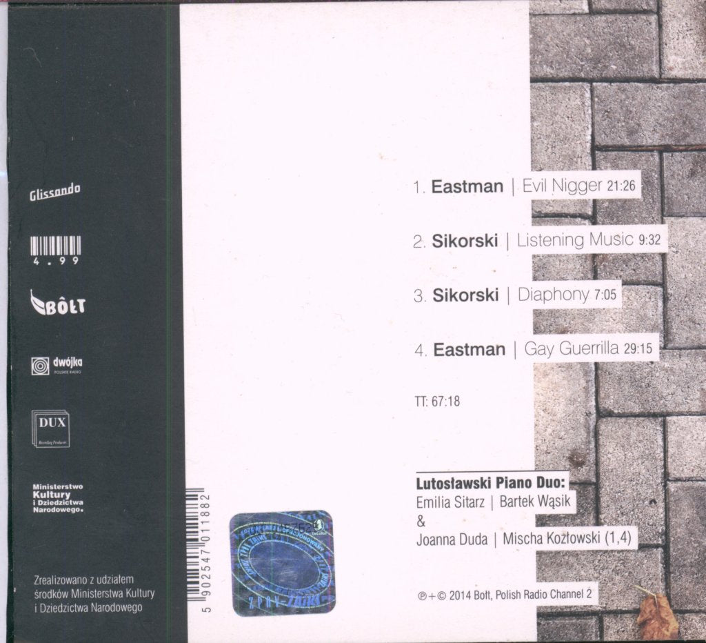 Tomasz Sikorski | Julius Eastman - Unchained - Cd