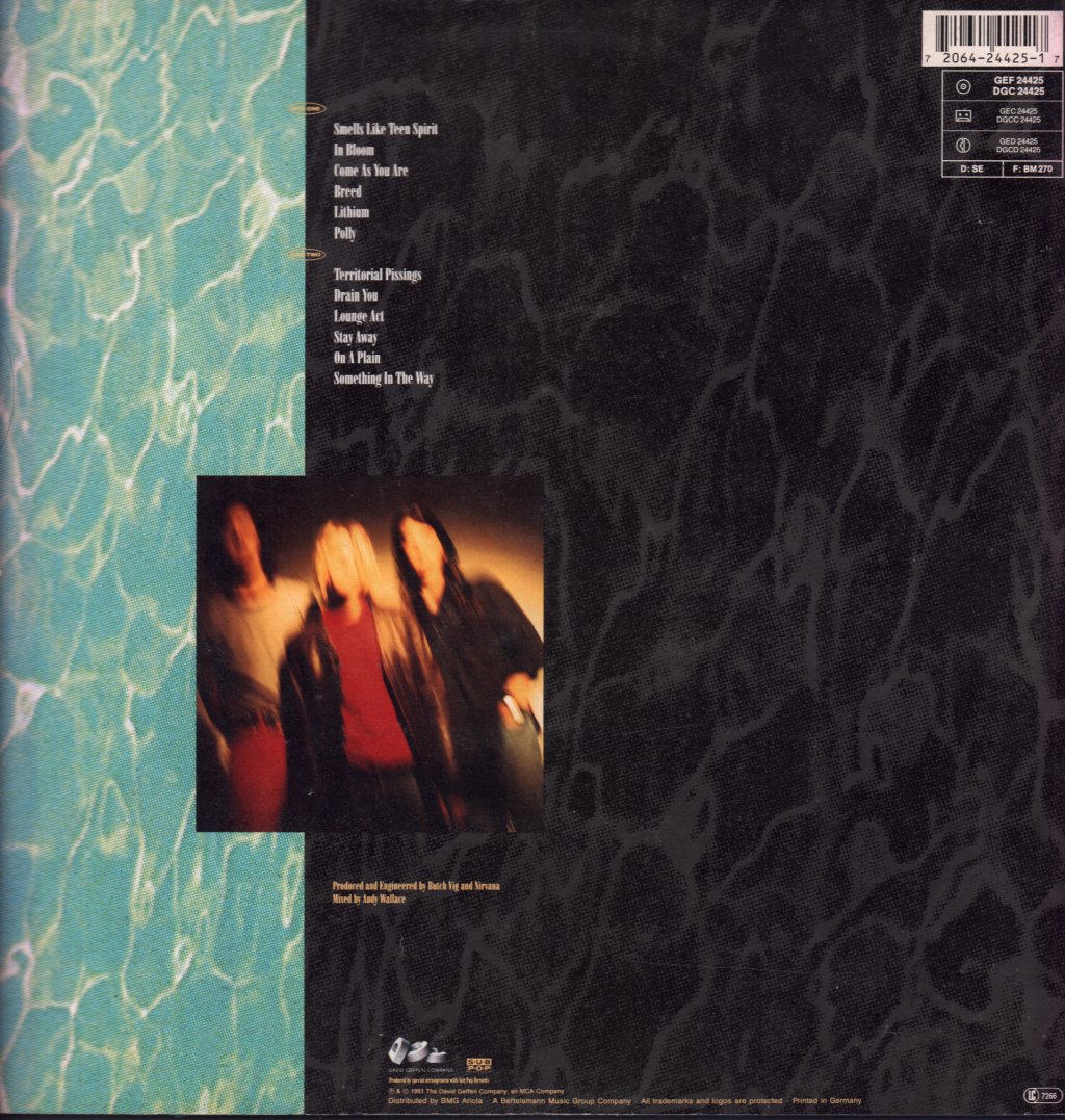 Nirvana - Nevermind - Lp