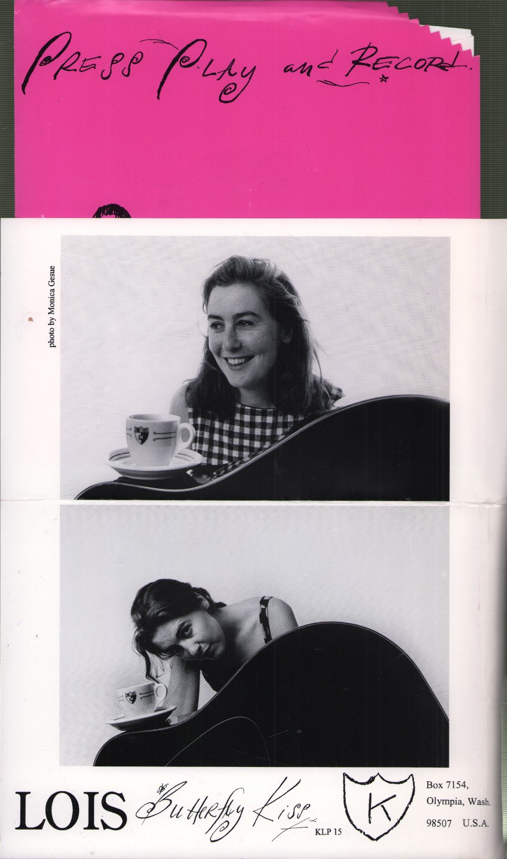 Lois - Press Play And Record - 7 Inch