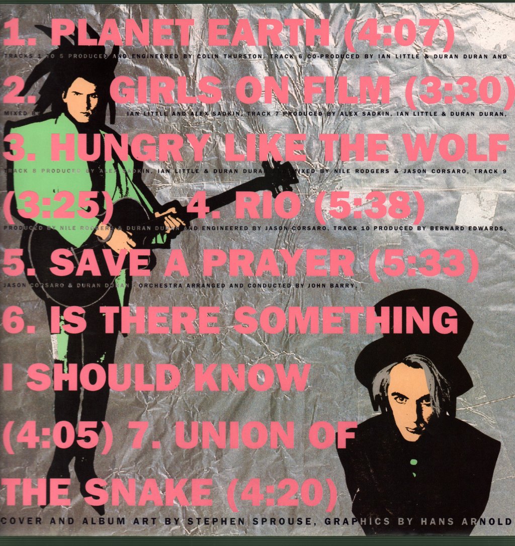 Duran Duran - Decade - Lp