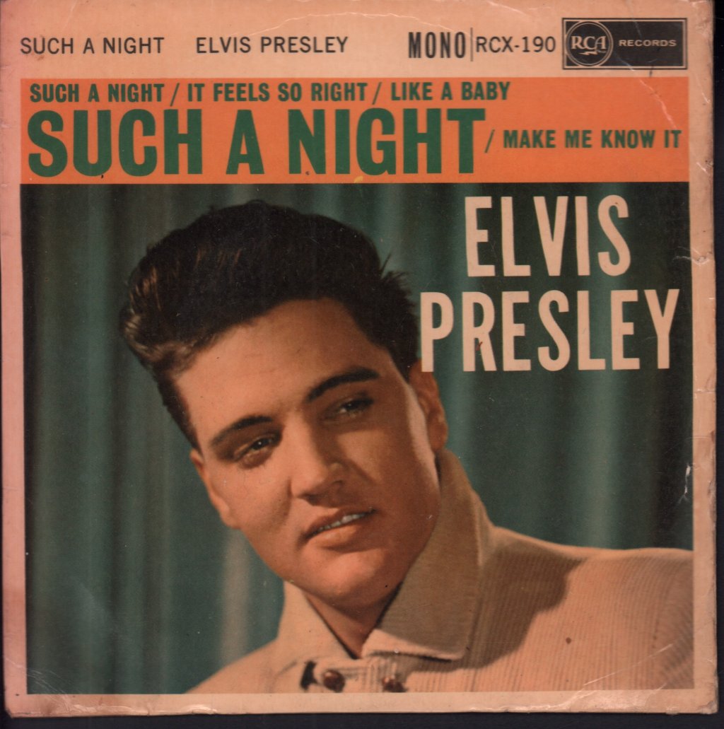 Elvis Presley - Such A Night - 7 Inch