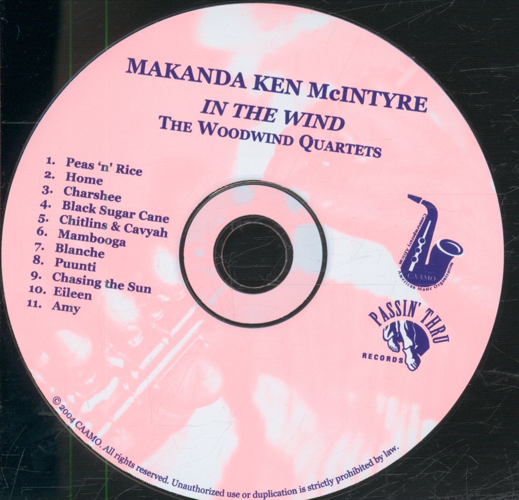 Makanda Ken McIntyre - In The Wind (The Woodwind Quartets) - Cd
