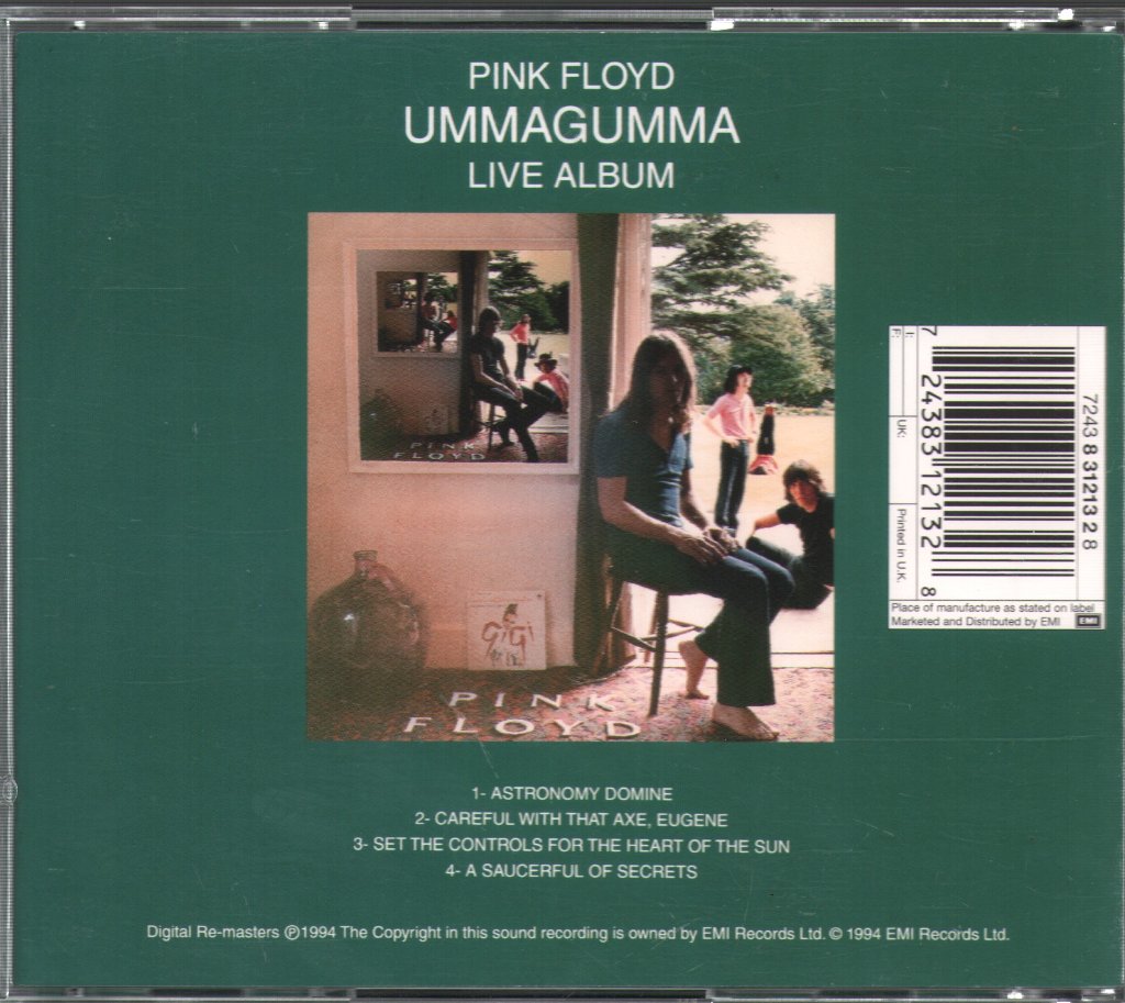 Pink Floyd - Ummagumma - Double Cd