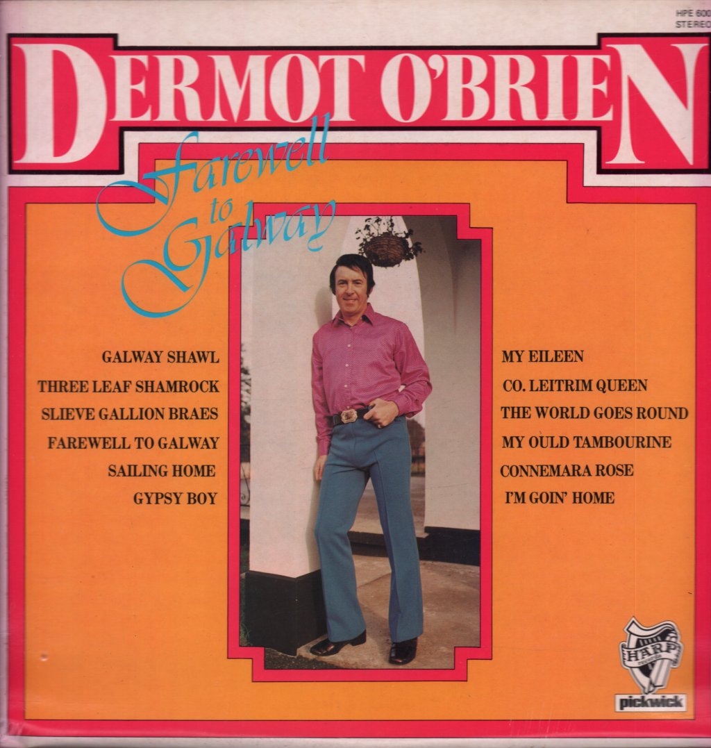 Dermot O'brien - Farewell To Galway - Lp