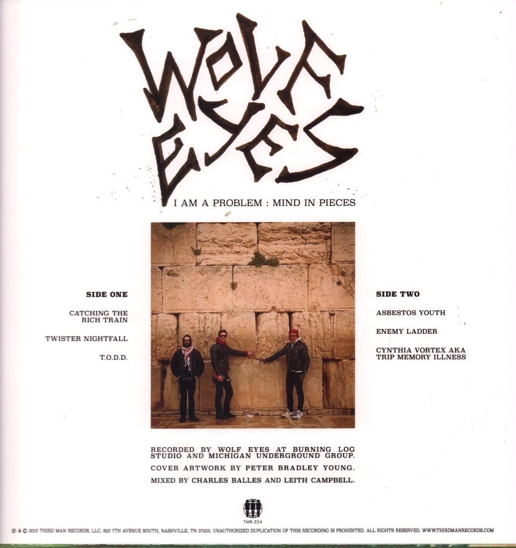 Wolf Eyes - I Am A Problem: Mind In Pieces - Lp