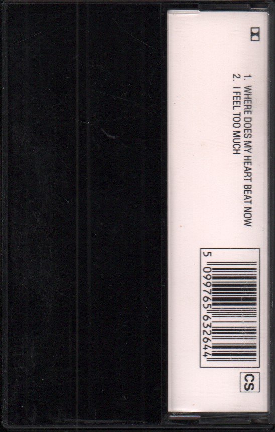 Celine Dion - Where Does My Heart Beat Now - Cassette