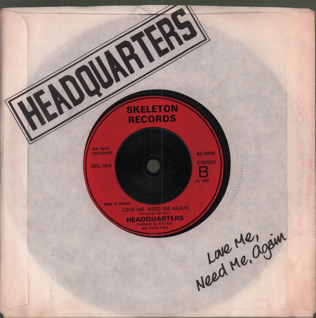 Headquarters - New York Run Around - 7 Inch