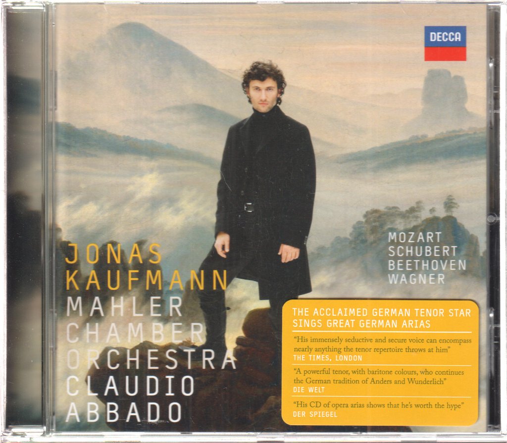 Jonas Kaufmann, Mahler Chamber Orchestra, Claudio Abbado - Mozart, Schubert, Beethoven & Wagner - Cd