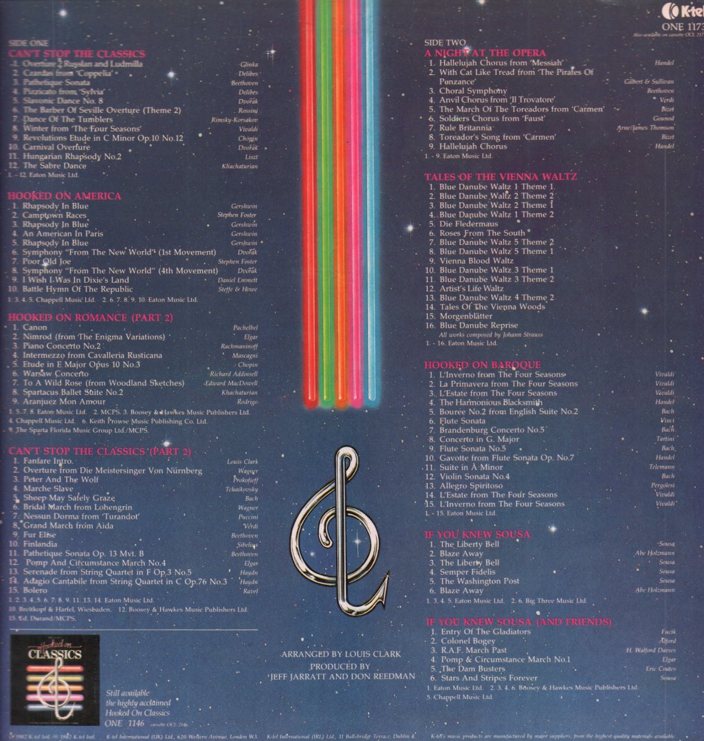 Royal Philharmonic Orchestra - Hooked On Classics 2 Can't Stop The Classics - Lp