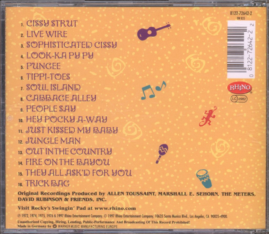 Meters - Very Best Of The Meters - Cd
