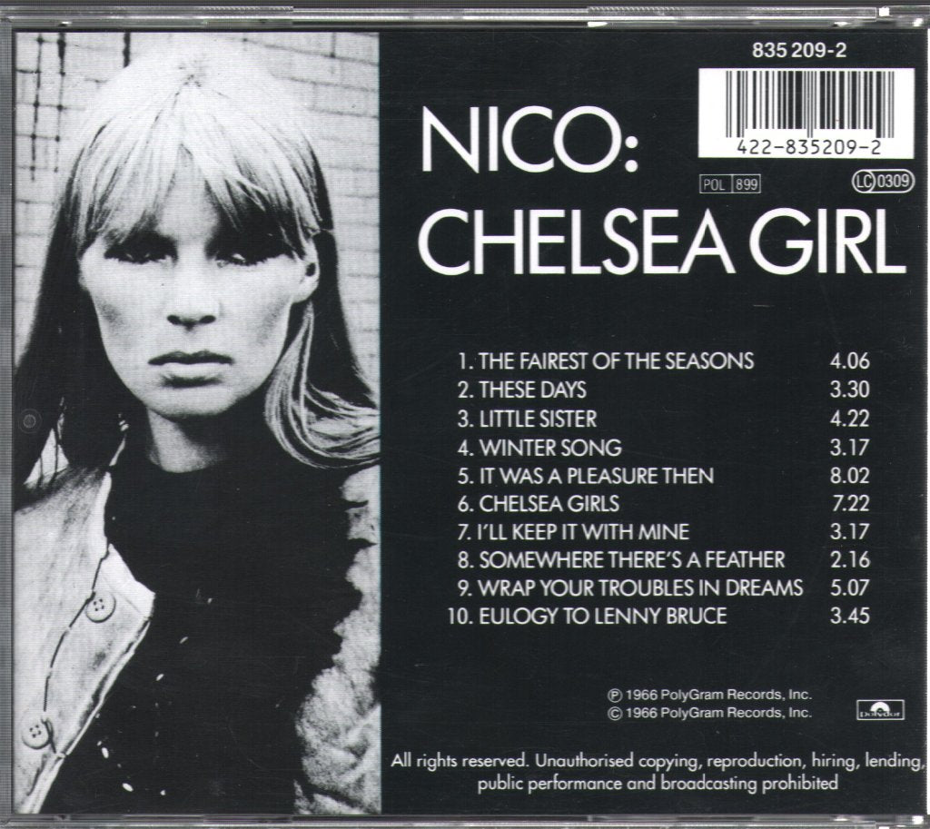 Nico - Chelsea Girl - Cd