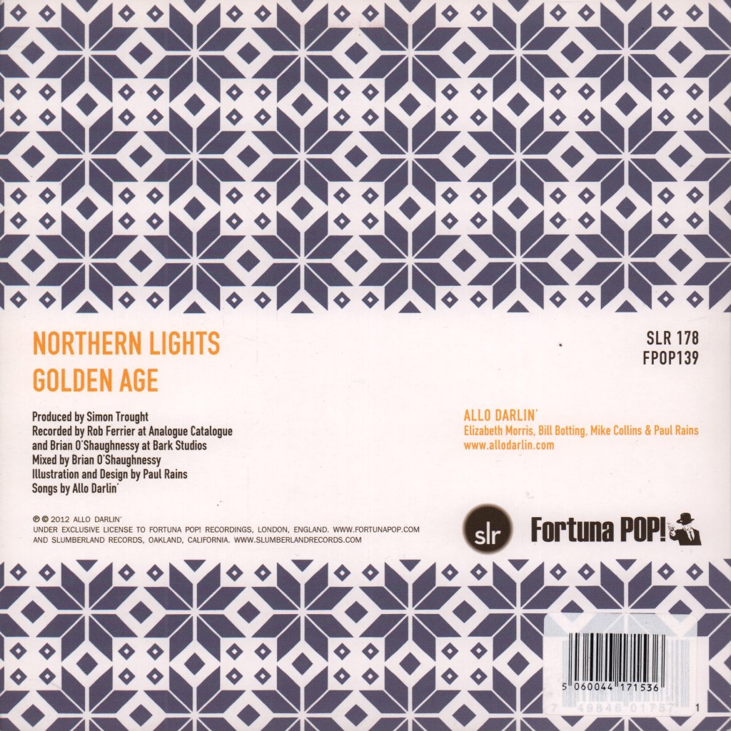 Allo Darlin' - Northern Lights - 7 Inch