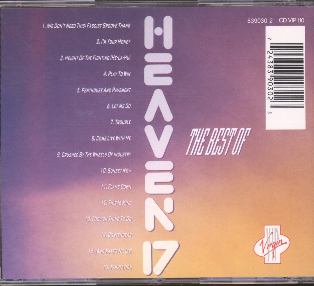Heaven 17 - Best Of Heaven 17 - Cd