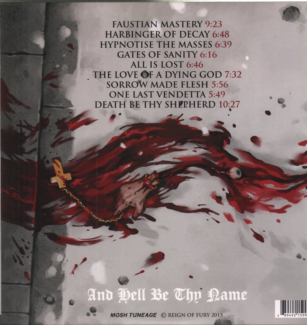 Reign Of Fury - Death Be Thy Shepherd - Lp