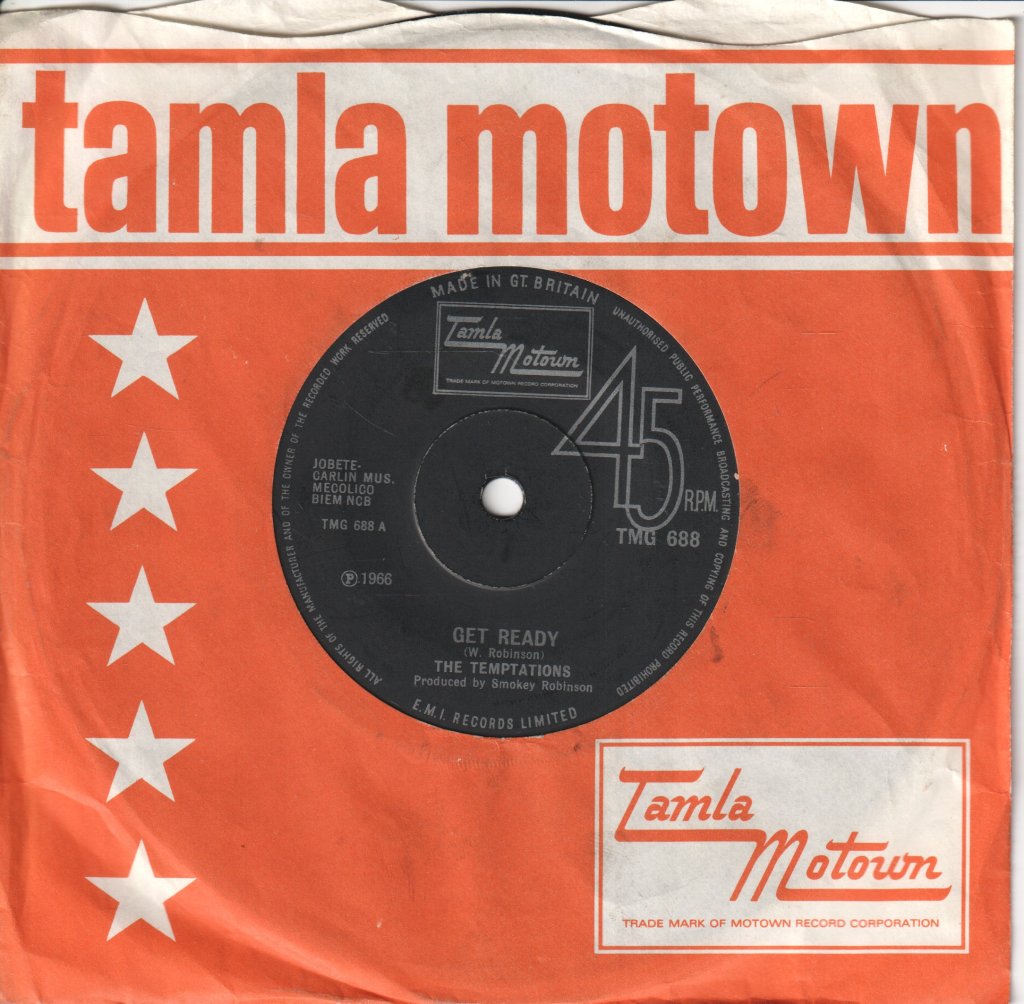 Temptations - Get Ready / My Girl - 7 Inch