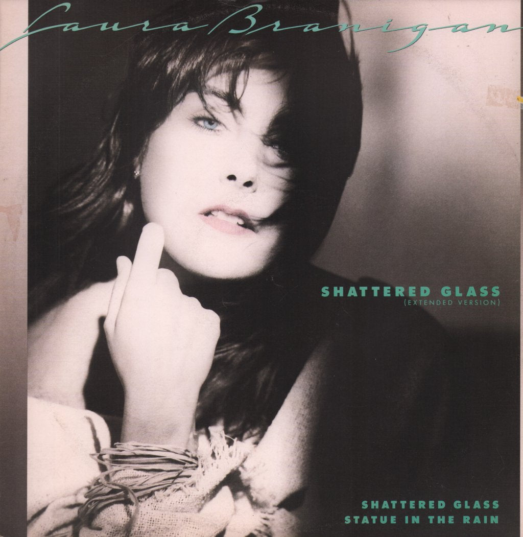 Laura Branigan - Shattered Glass / Statue In The Rain - 12 Inch