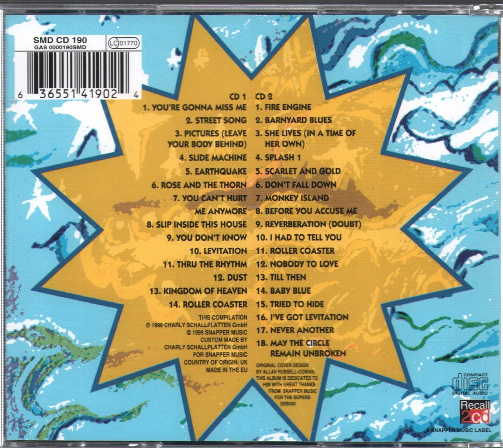13th Floor Elevators - His Eye Is On The Pyramid - Double Cd