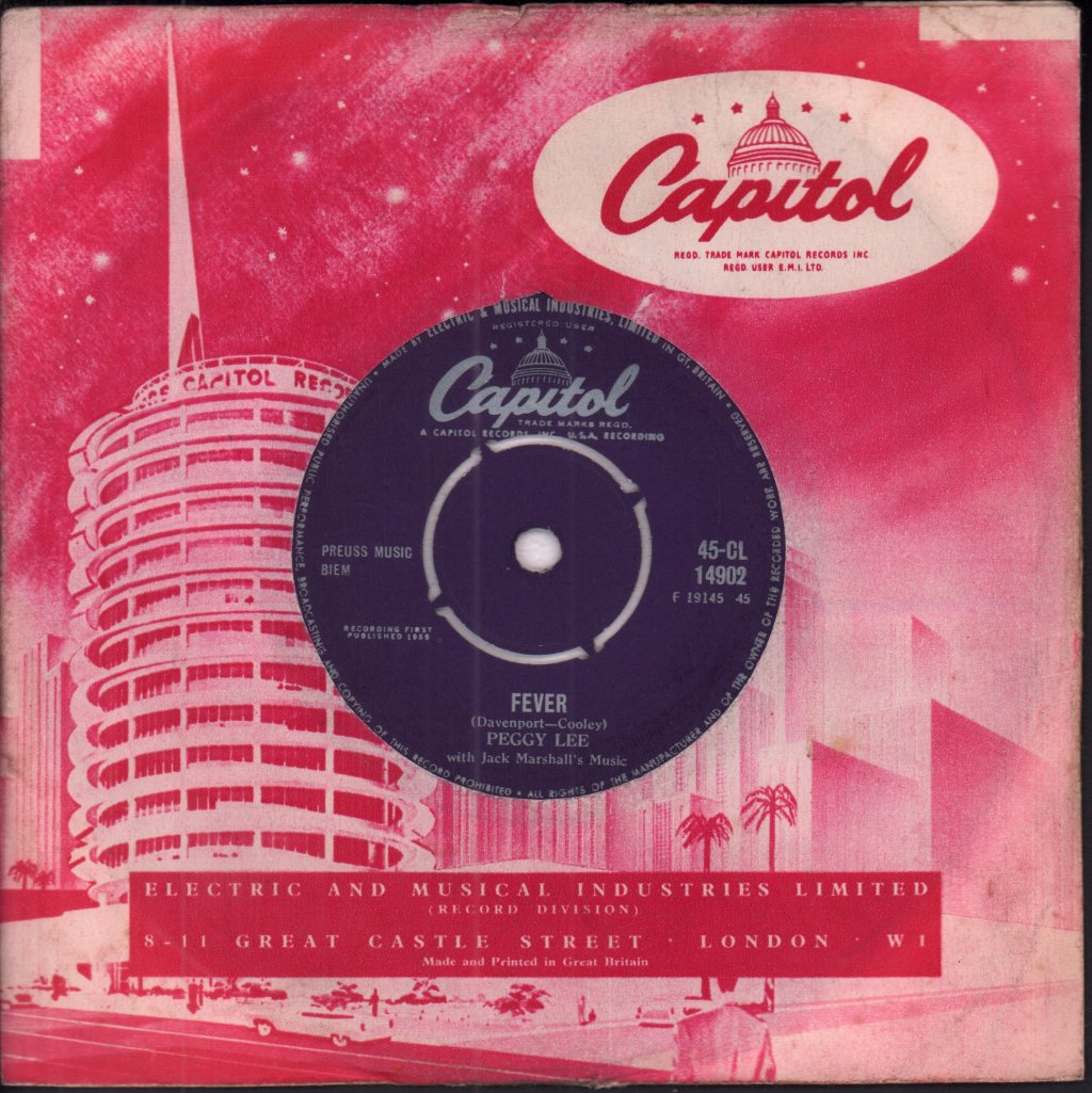 Peggy Lee - Fever - 7 Inch