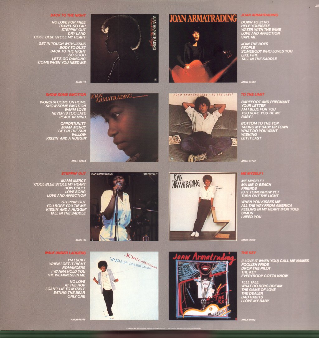 Joan Armatrading - Track Record - Lp