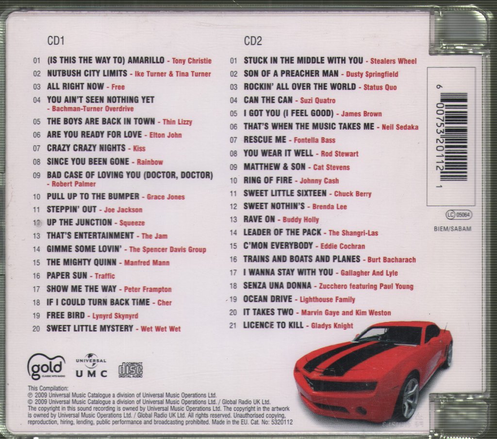 Various Artists - Drivetime - Double Cd
