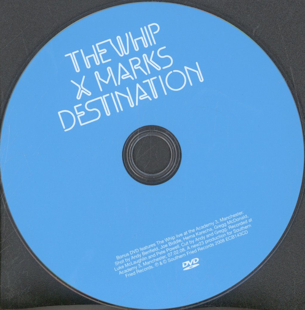 Whip - X Marks Destination - Cd/Dvd