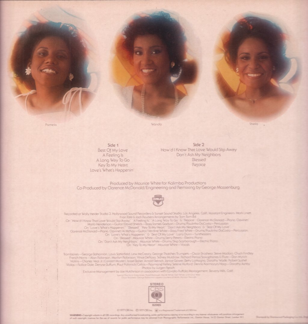 Emotions - Rejoice - Lp