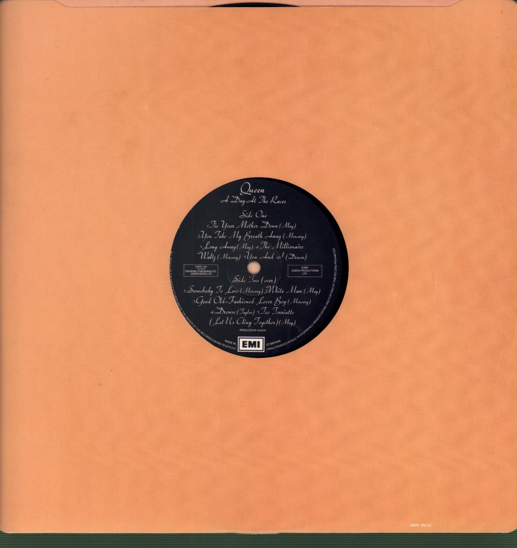 Queen - A Day At The Races - Lp