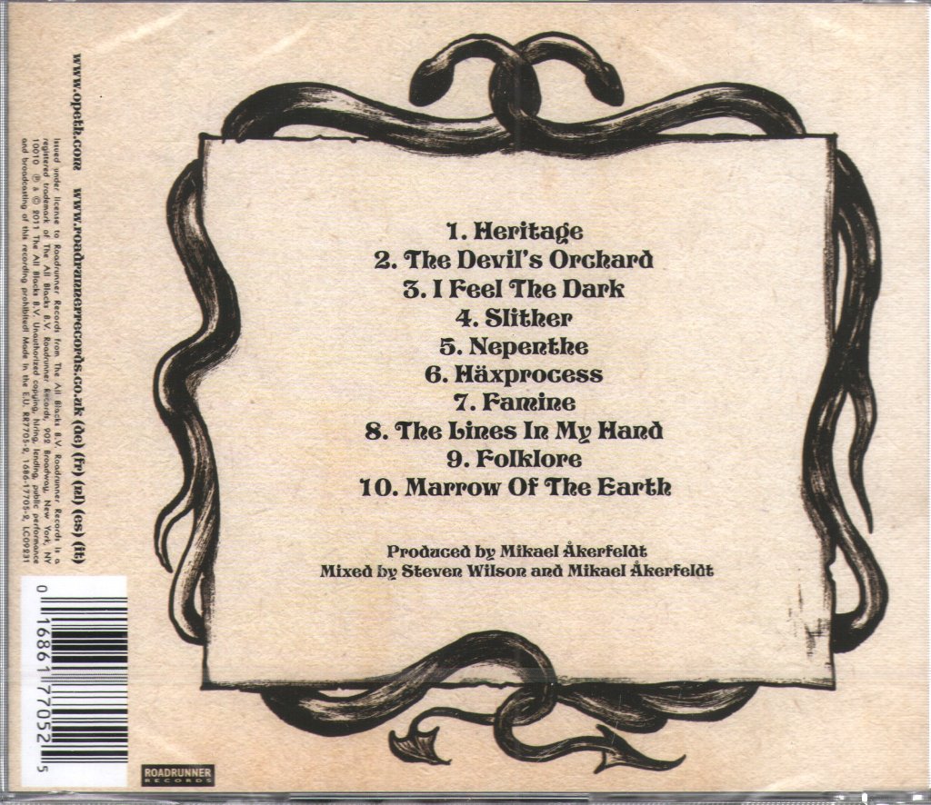 Opeth - Heritage - Cd